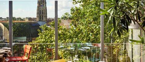 Terrasse sur le toit