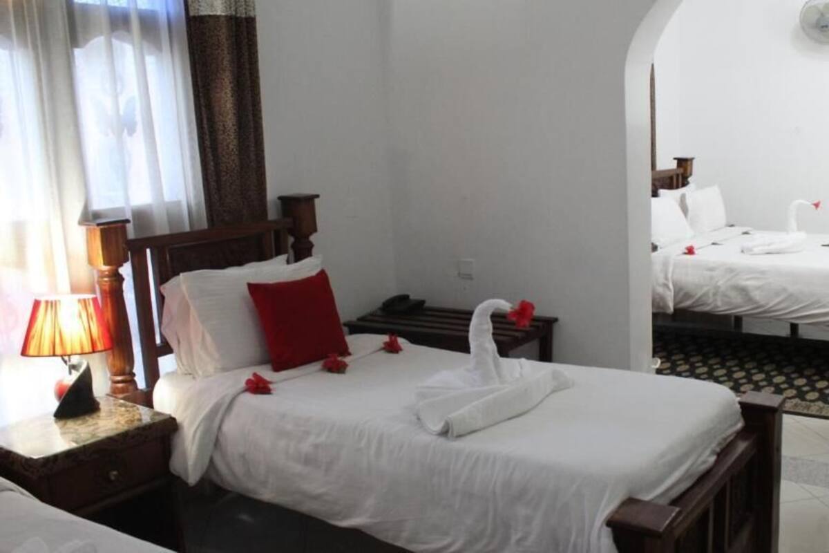 Familienzimmer | 1 Schlafzimmer, hochwertige Bettwaren, Betten mit Memory-Foam-Matratzen