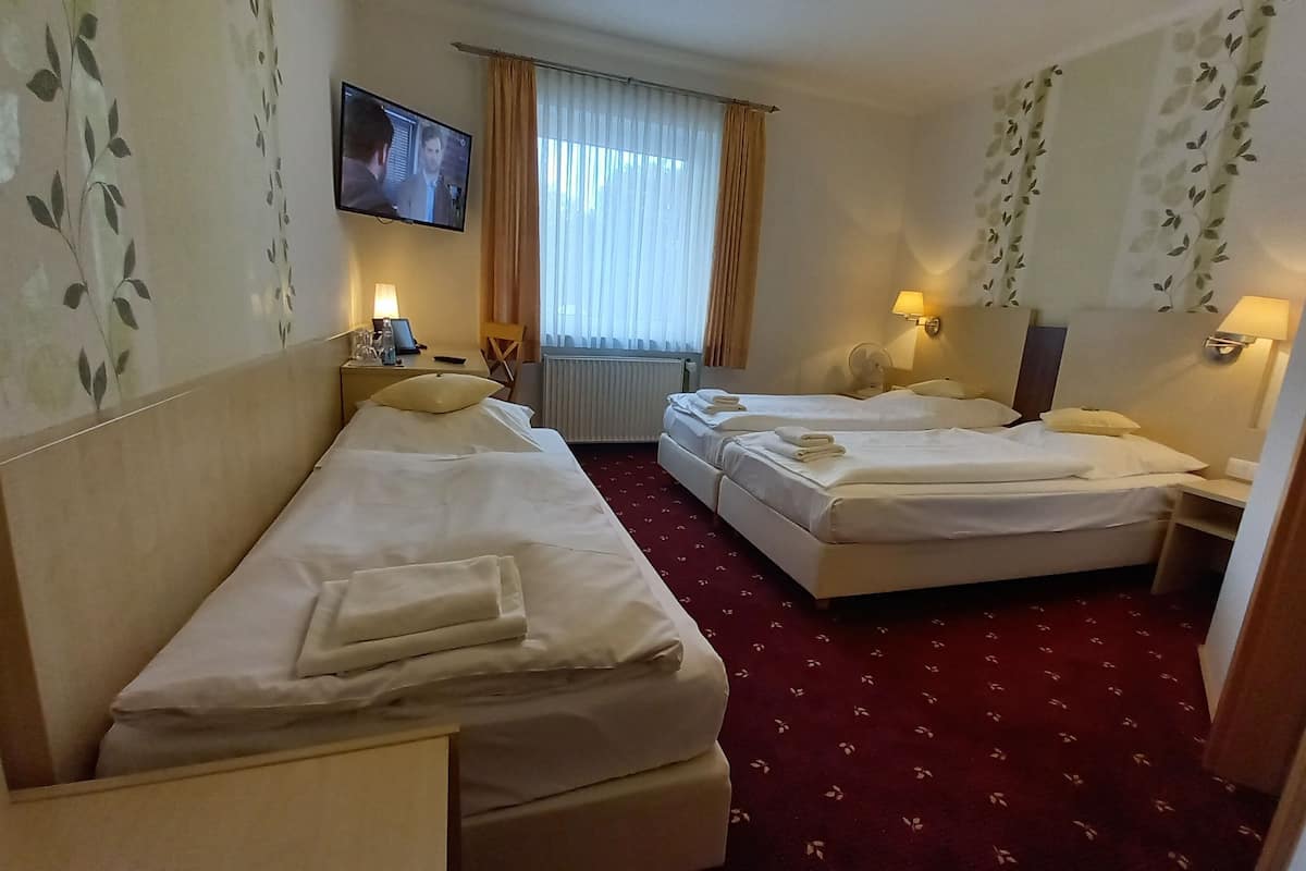 Triple Room | 1 bilik tidur, peralatan tempat tidur hipoalergenik, meja