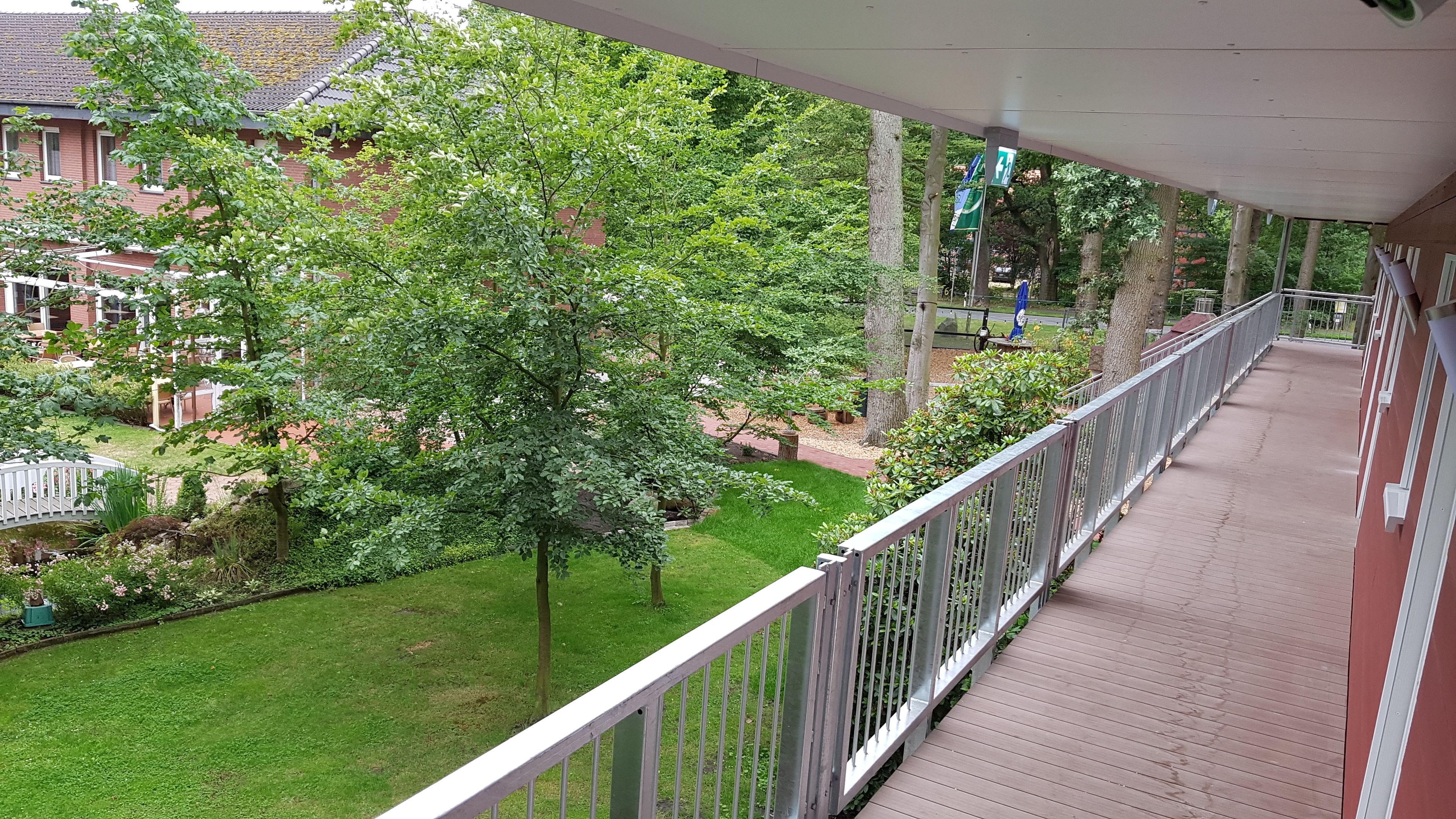 single room, garden view (plus) | view from room