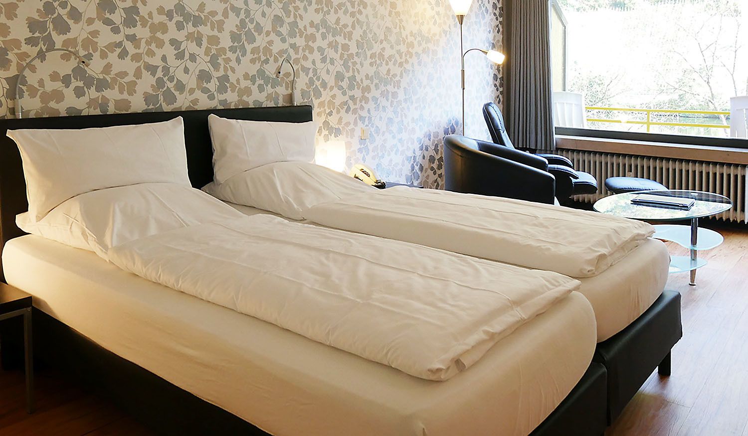 double room, balcony, river view | premium bedding, in-room safe, desk, free cots/infant beds