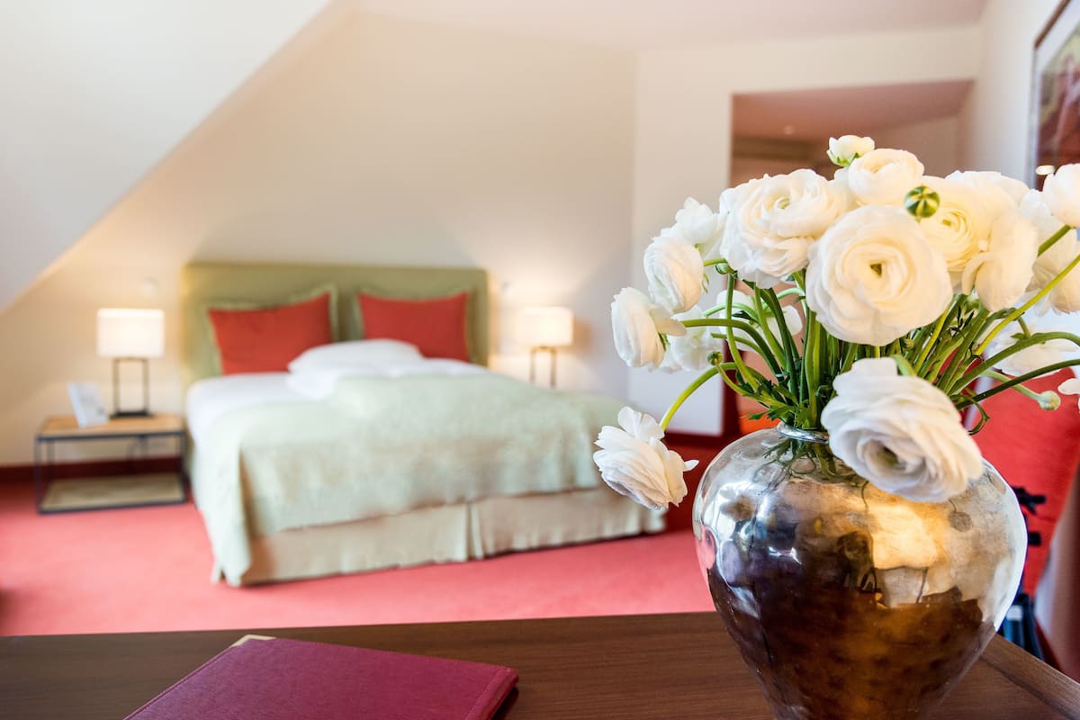 Pavillon | 1 chambre, literie de qualité supérieure, couette en duvet d'oie