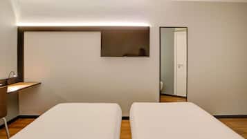 Standard Room, 2 Twin Beds | Minibar, desk, laptop workspace, soundproofing