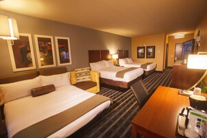 In-room safe, desk, iron/ironing board, cribs/infant beds