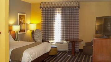 In-room safe, desk, iron/ironing board, cots/infant beds