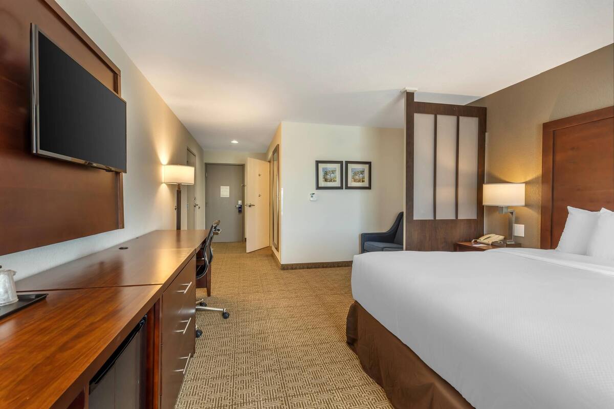Suite, 1 très grand lit, accessible aux personnes à mobilité réduite, non-fumeurs | Literie de qualité supérieure, couette en duvet d'oie