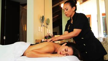 Masajes con piedras calientes, masajes suecos, masajes prenatales