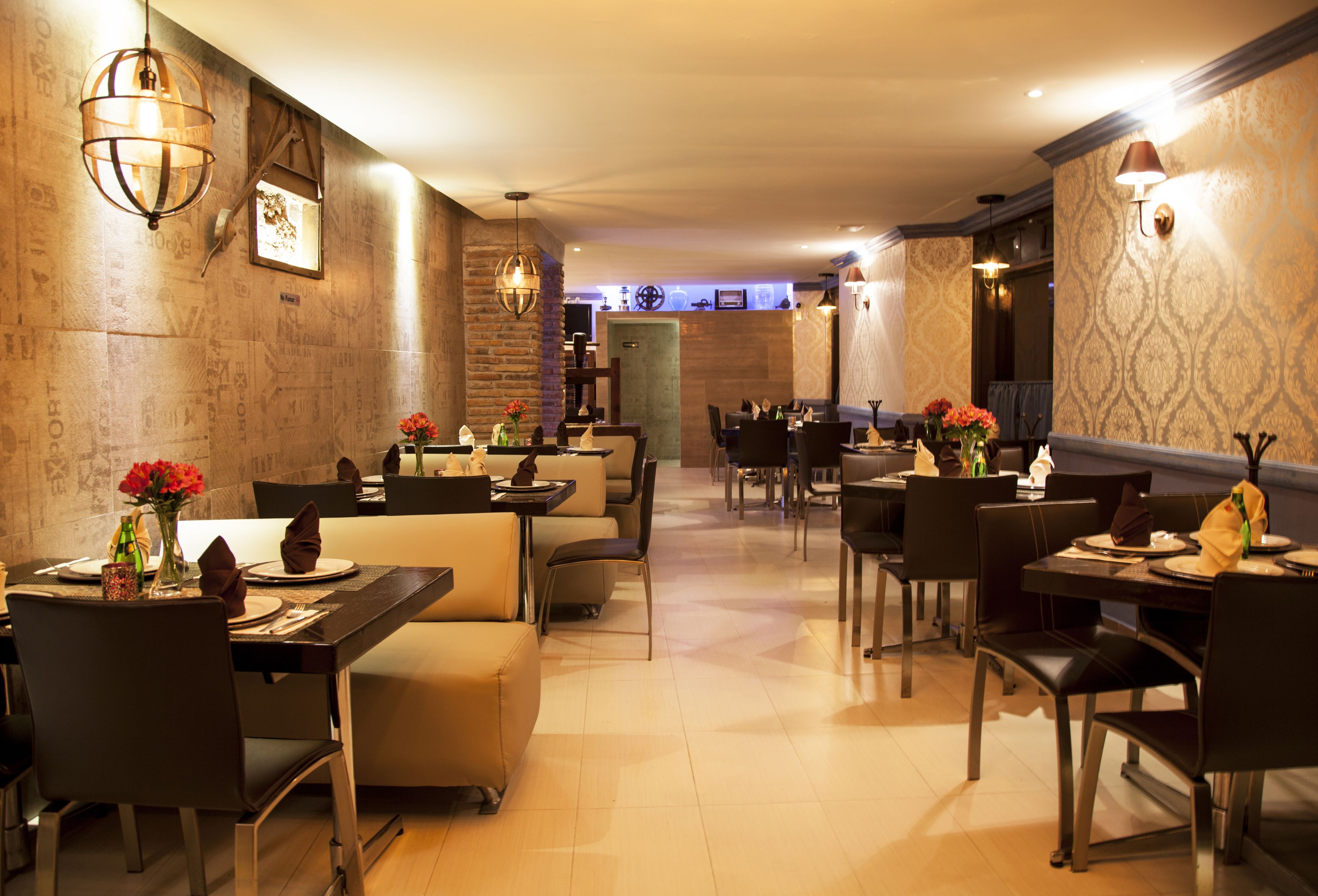 breakfast, lunch, dinner served; italian cuisine