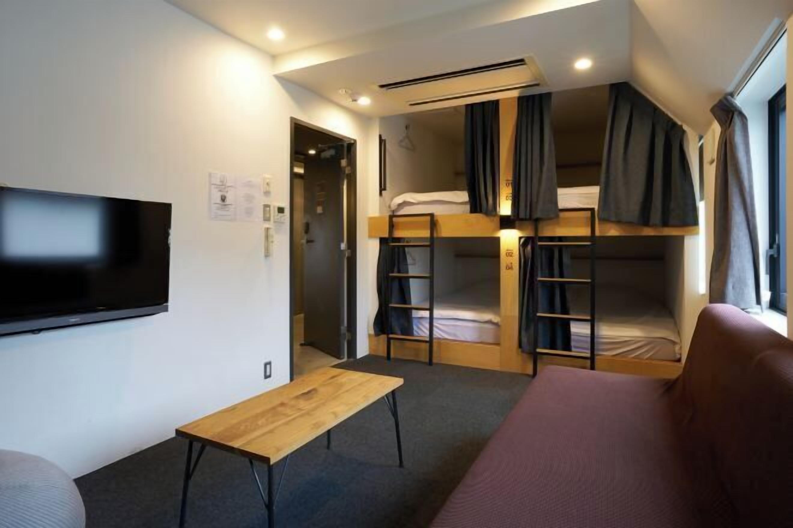 Memory-foam beds, blackout curtains, iron/ironing board, free WiFi