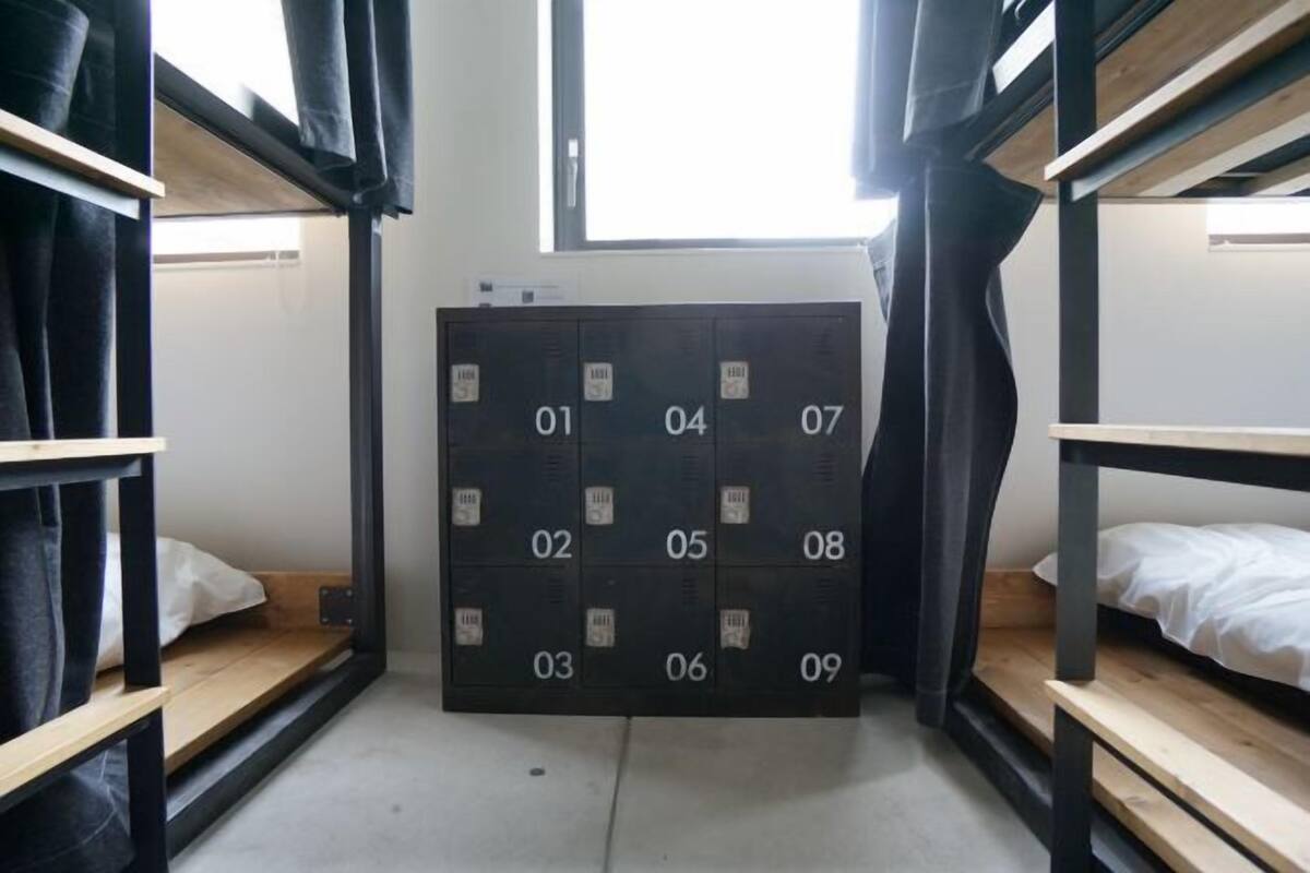 Memory-foam beds, blackout curtains, iron/ironing board (on request)