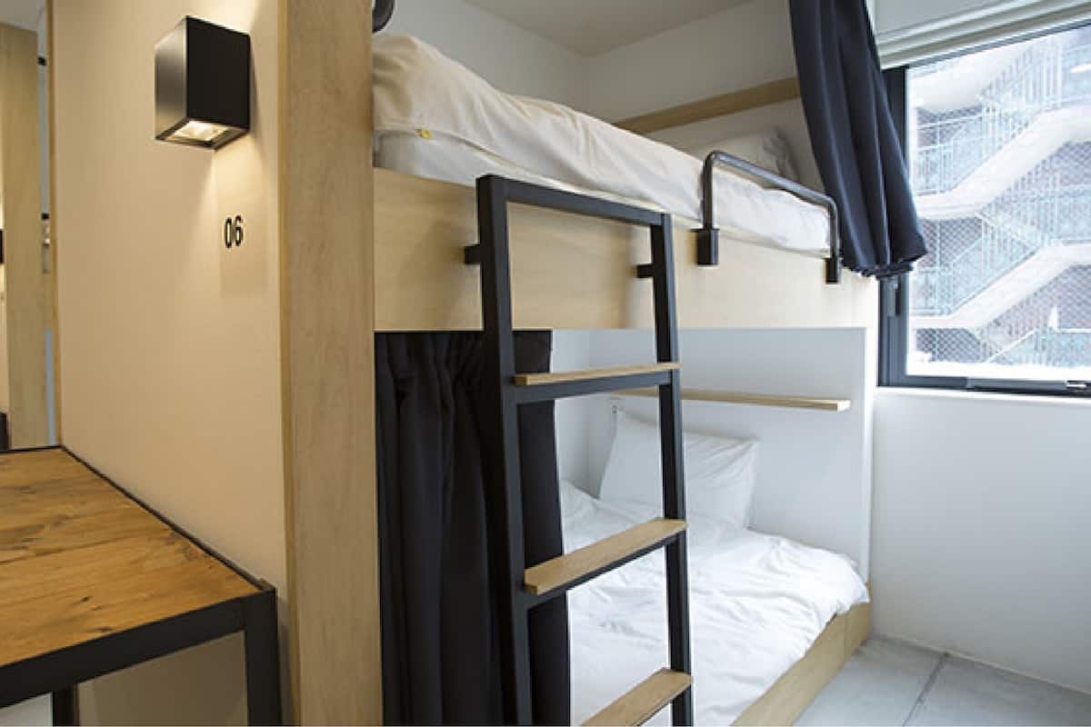 Memory-foam beds, blackout curtains, iron/ironing board, free WiFi