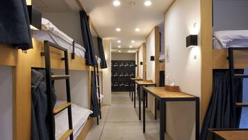 Bunk Bed in Mixed Dormitory Room (18 Adults) Non-Smoking | Memory foam beds, blackout drapes, iron/ironing board, free WiFi