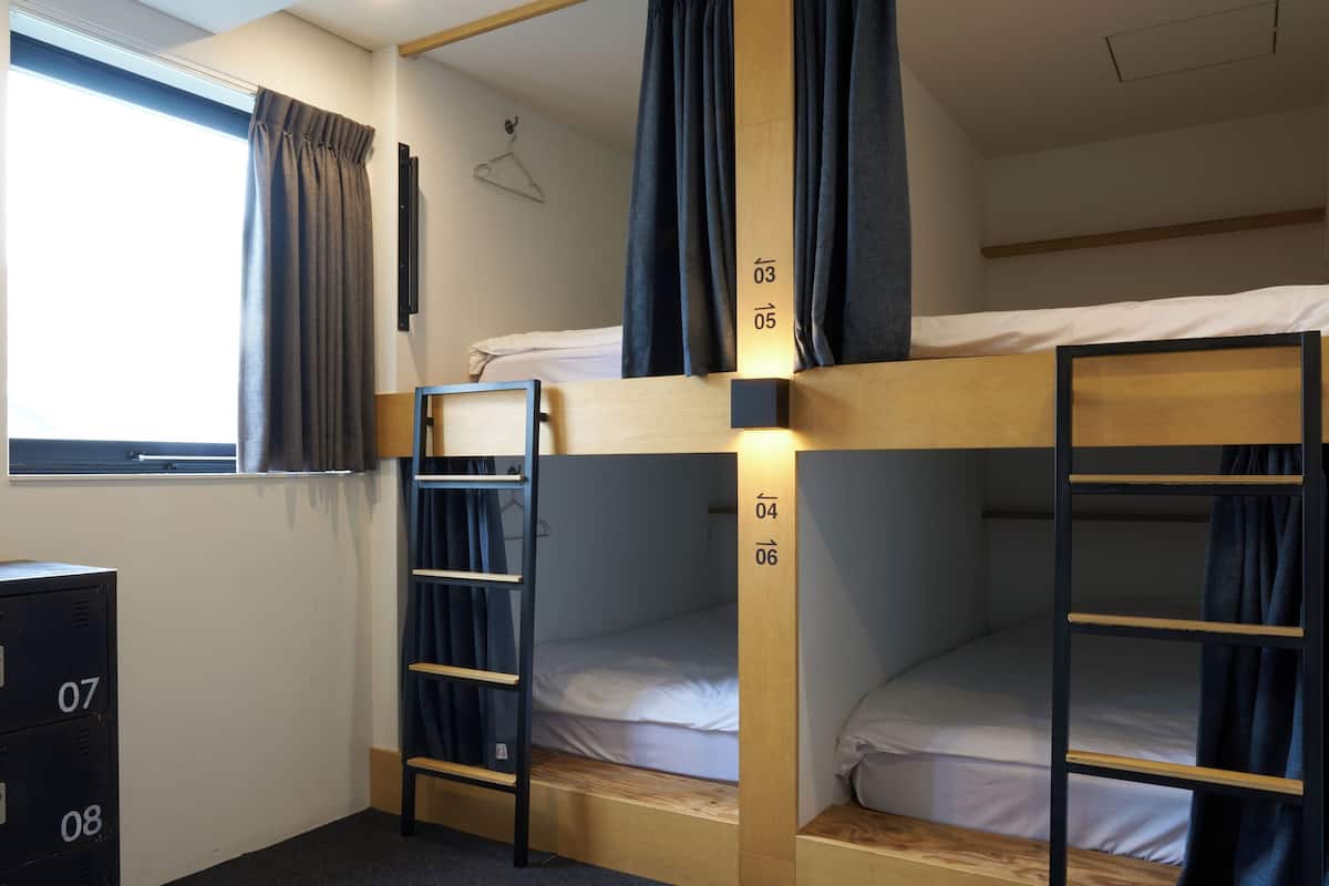 Memory-foam beds, blackout curtains, iron/ironing board (on request)