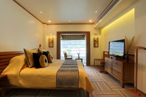 Kamar Eksekutif | Seprai premium, minibar, brankas, dan tempat tidur lipat/tambahan