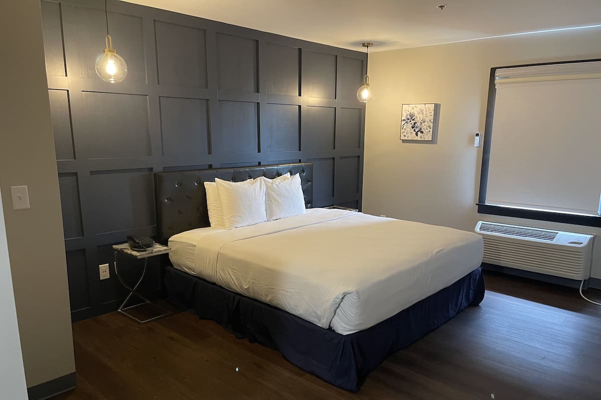 Deluxe Suite | 1 bilik tidur, ruang kerja komputer riba, langsir/tirai gelap terus