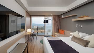 Cramim Mountain View | Ropa de cama de alta calidad, colchones con acolchado adicional, minibar