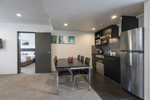 Apartment, 2 Bedrooms | Private kitchen | Microwave, coffee/tea maker, electric kettle - Quest Ponsonby (Auckland)