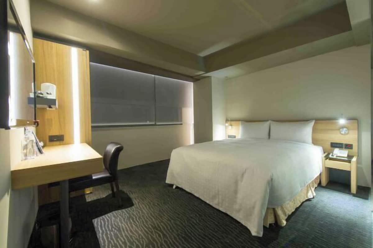 In-room safe, desk, blackout curtains, soundproofing