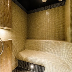 Sauna, Turkish bath, body treatments, hydrotherapy, hot stone massages
