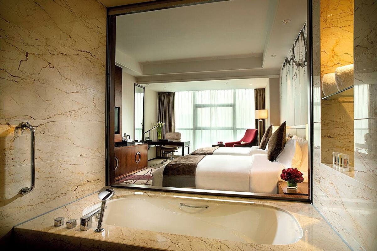 lake view king room | 1 bedroom, premium bedding, down duvets, minibar