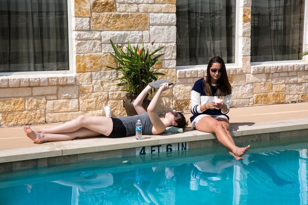 seasonal outdoor pool