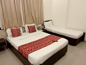 In-room safe, desk, blackout drapes, iron/ironing board