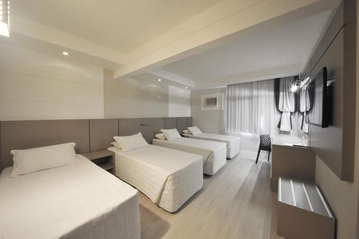1 slaapkamer, luxe beddengoed, een minibar, een kluis op de kamer