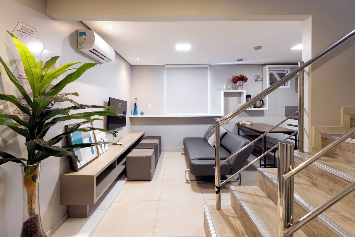 Appartement Duplex Familial, 3 chambres | Salle de séjour