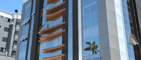 Voorkant van accommodatie