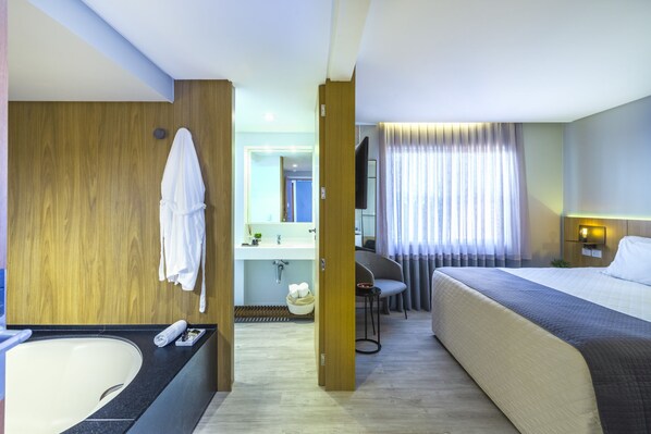 Superior-Doppelzimmer, 1 King-Bett, Whirlpool | Eigener Whirlpool