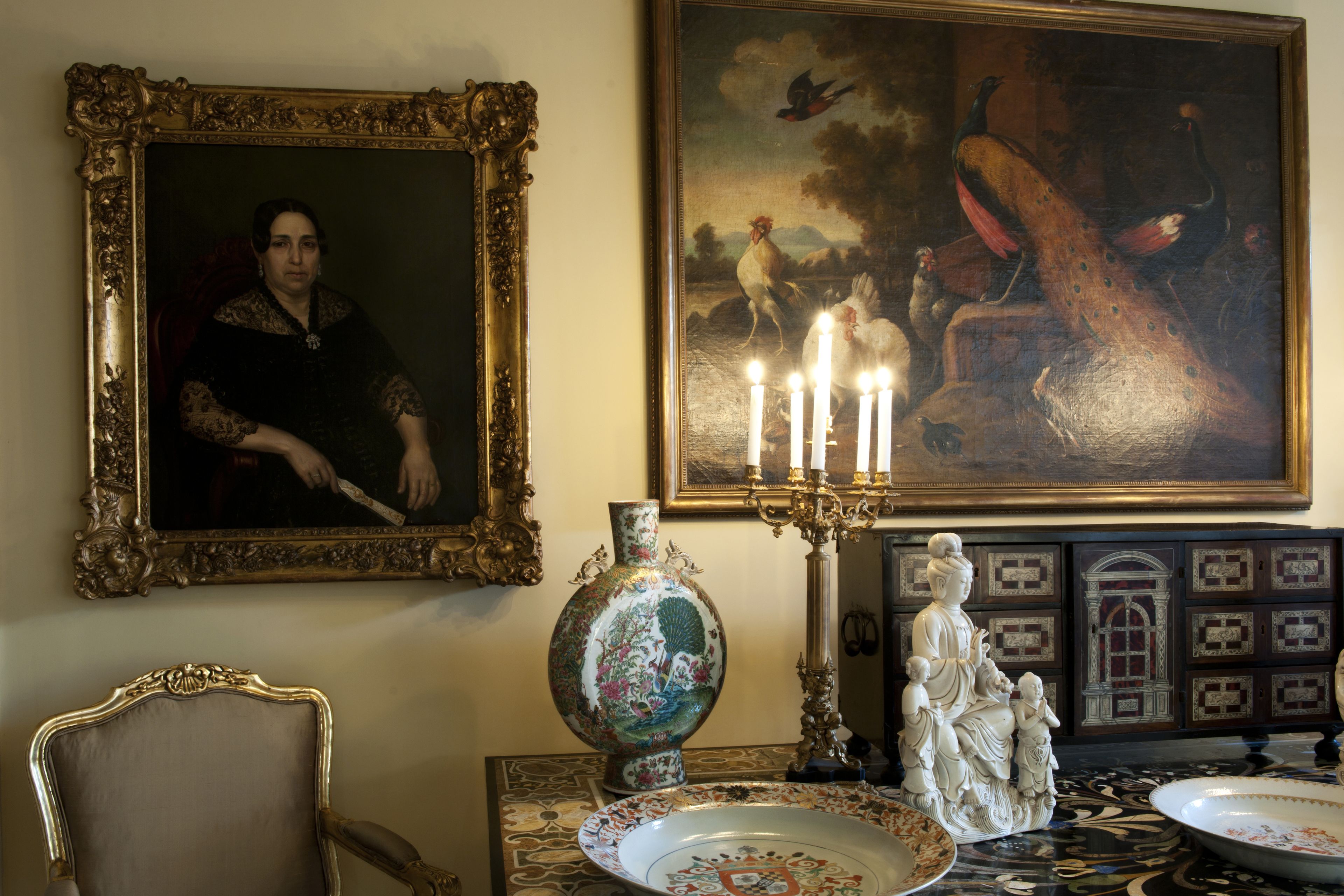 Sitteområde i lobbyen