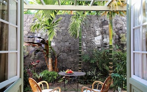 Vista al jardín
