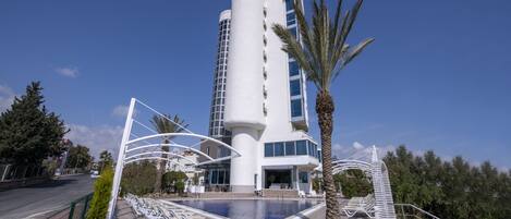 Façade de l’hébergement