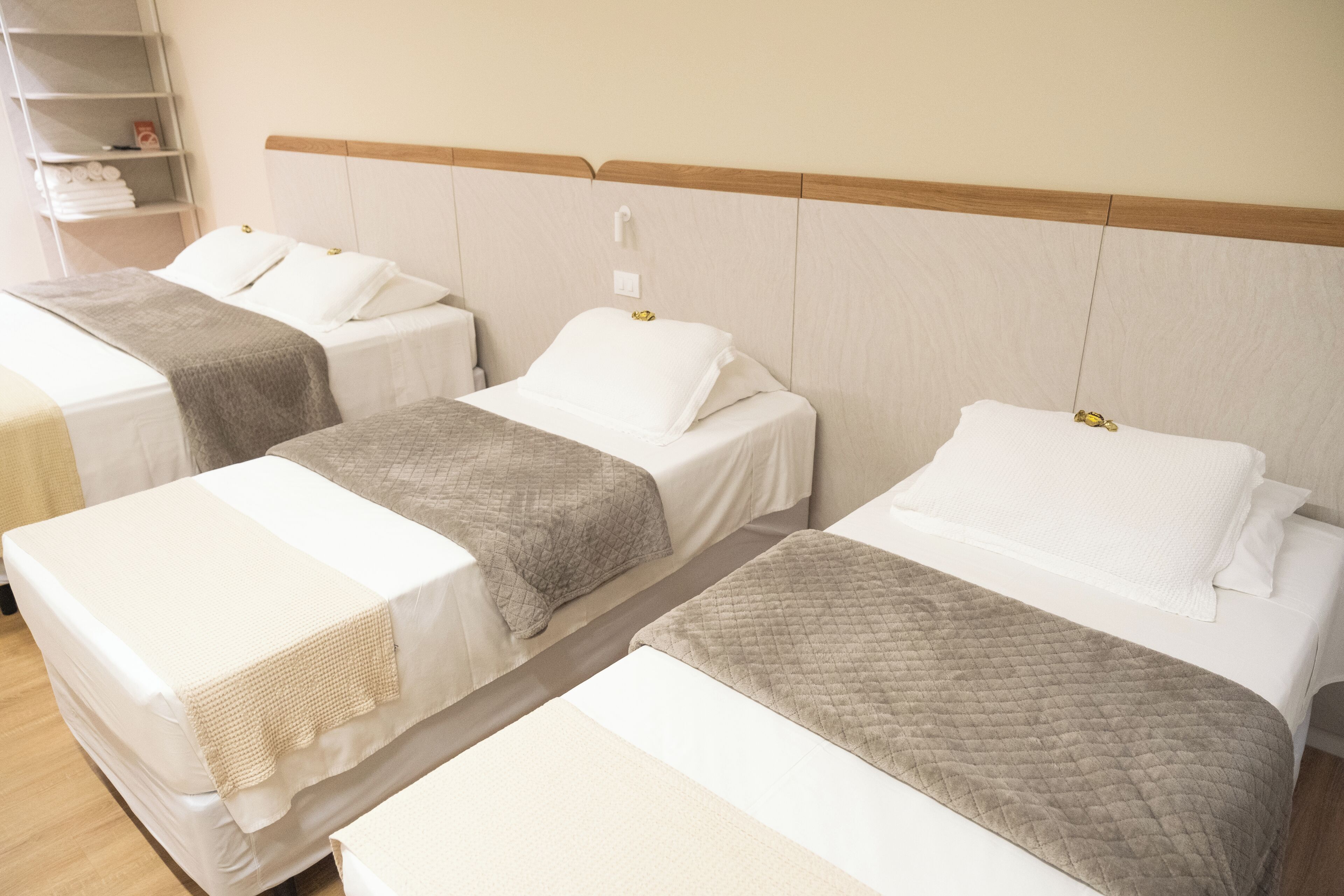 premium quadruple room | 1 bedroom, minibar, in-room safe, individually furnished