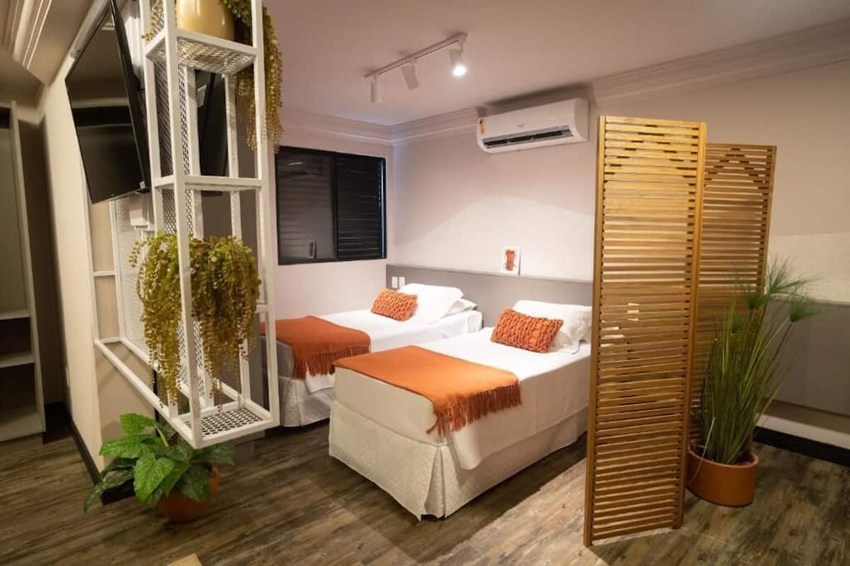 Premium suite | 1 slaapkamer, een minibar, een kluis op de kamer