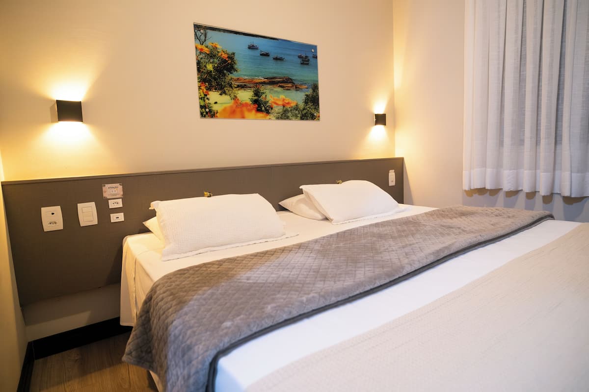 1 slaapkamer, een minibar, een kluis op de kamer