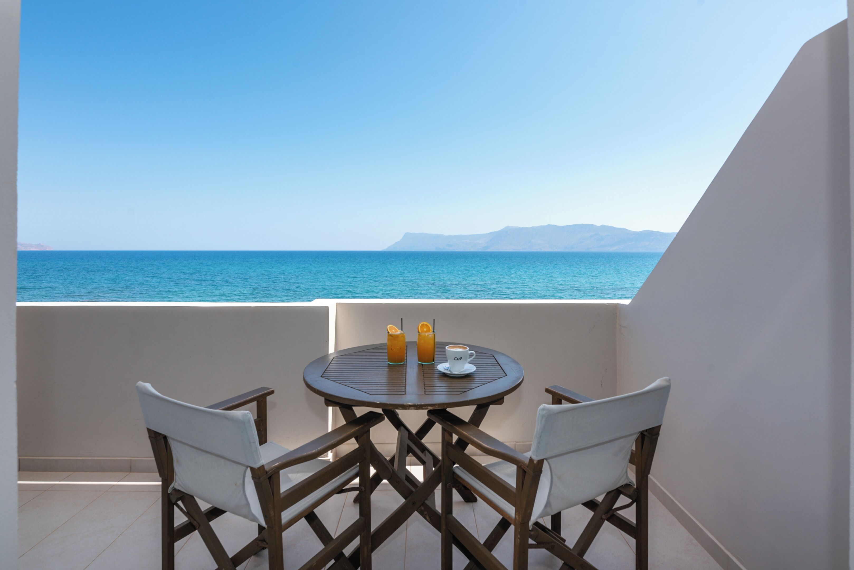 Superior studio sea front | Terrasse/Patio