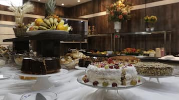 Gratis frukostbuffé varje dag