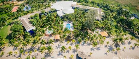 Front of property – evening/night