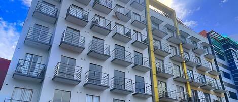 Fachada del alojamiento