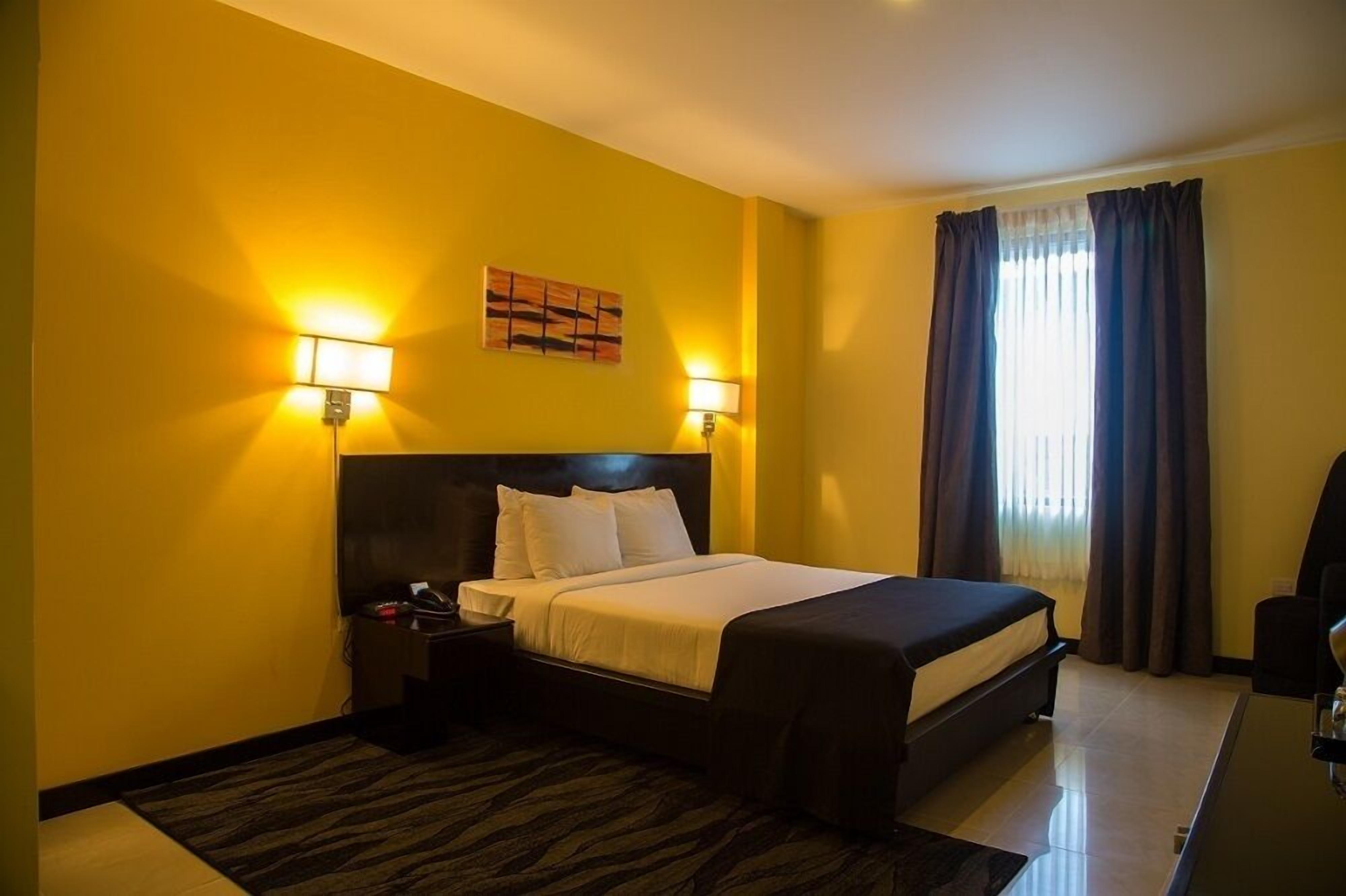 in-room safe, desk, blackout curtains, iron/ironing board