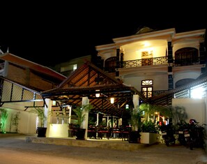 Front of property - evening/night