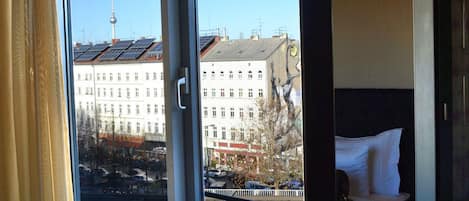 Uitzicht vanuit accommodatie