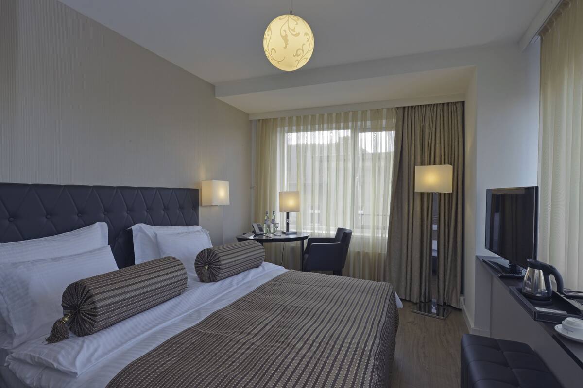 Business Single Room | Hypo-allergenic bedding, minibar, in-room safe, desk