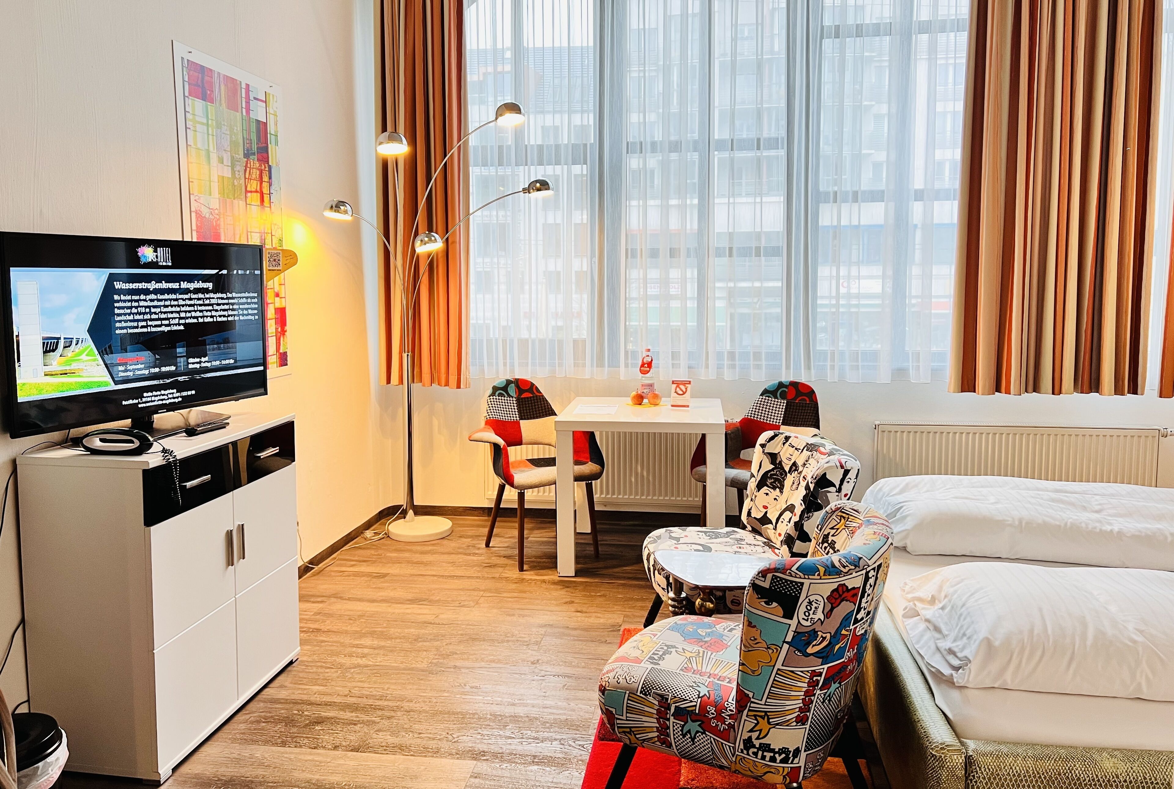 deluxe double room | 1 bedroom, hypo-allergenic bedding, in-room safe, individually furnished