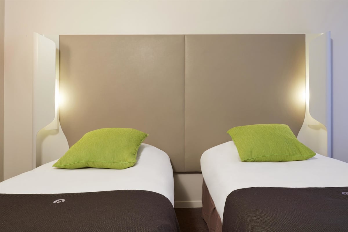 next generation, room, 2 single beds | premium bedding, desk, soundproofing, free cots/infant beds