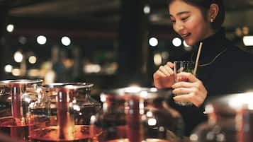 Frühstück, Mittagessen und Abendessen