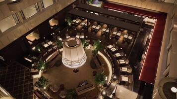 Breakfast, lunch and dinner served