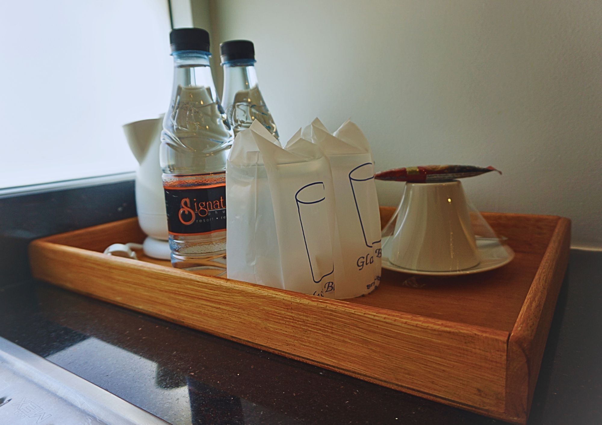 studio king garden view | private kitchen | fridge, microwave, coffee/tea maker, cookware/dishes/utensils