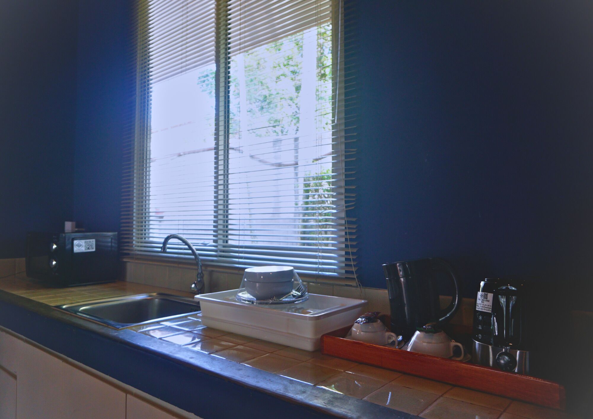 one bedroom villa pool side | private kitchen | fridge, microwave, coffee/tea maker, cookware/dishes/utensils